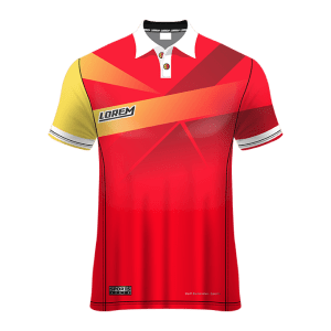 Polo Neck Short Sleeve Men Custom Sublimated Jerseys SBTJR18063