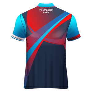 Polo Neck Short Sleeve Men Custom Sublimated Jerseys SBTJR18064