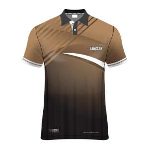 Polo Neck Short Sleeve Men Custom Sublimated Jerseys SBTJR18068