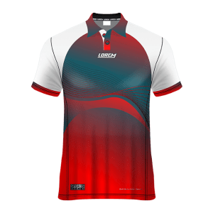 Polo Neck Short Sleeve Men Custom Sublimated Jerseys SBTJR18070