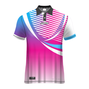 Polo Neck Short Sleeve Men Custom Sublimated Jerseys SBTJR18073