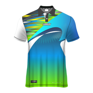 Polo Neck Short Sleeve Men Custom Sublimated Jerseys SBTJR18075