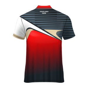 Polo Neck Short Sleeve Men Custom Sublimated Jerseys SBTJR18078
