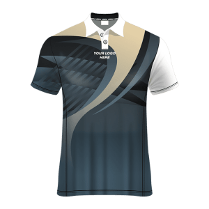 Polo Neck Short Sleeve Men Custom Sublimated Jerseys SBTJR18079