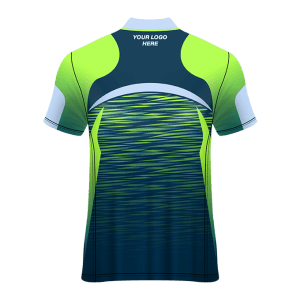 Polo Neck Short Sleeve Men Custom Sublimated Jerseys SBTJR18081