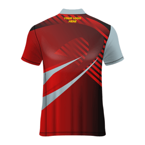Polo Neck Short Sleeve Men Custom Sublimated Jerseys SBTJR18083