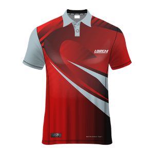 Polo Neck Short Sleeve Men Custom Sublimated Jerseys SBTJR18083