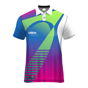 Polo Neck Short Sleeve Men Custom Sublimated Jerseys SBTJR18086
