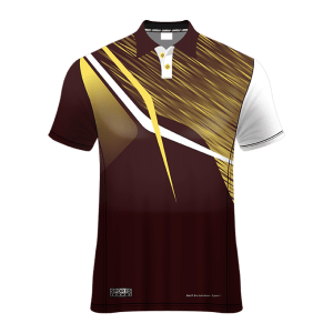 Polo Neck Short Sleeve Men Custom Sublimated Jerseys SBTJR18093