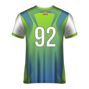 V- Neck Short Sleeve Men Custom Sublimated Jerseys SBTJR1809903