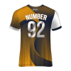 V- Neck  Short Sleeve Men Custom Sublimated Jerseys SBTJR1809904 - Thumbnail Image 4