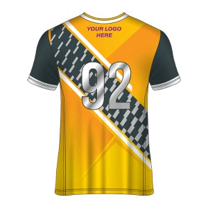 V- Neck Short Sleeve Men Custom Sublimated Jerseys SBTJR1809911
