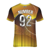 V- Neck Short Sleeve Men Custom Sublimated Jerseys SBTJR1809917 - Thumbnail Image 4