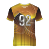 V- Neck Short Sleeve Men Custom Sublimated Jerseys SBTJR1809917 - Thumbnail Image 2