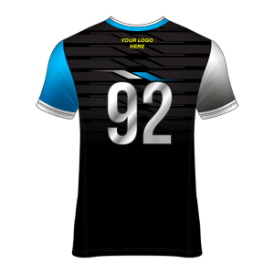 V- Neck Short Sleeve Men Custom Sublimated Jerseys SBTJR1809919