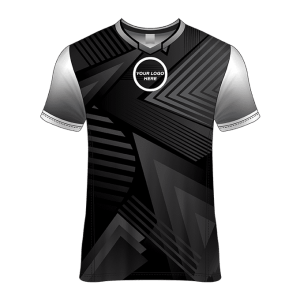 V- Neck Short Sleeve Men Custom Sublimated Jerseys SBTJR1809920