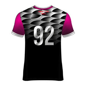 V- Neck Short Sleeve Men Custom Sublimated Jerseys SBTJR1809921