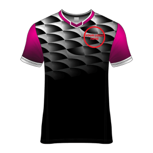 V- Neck Short Sleeve Men Custom Sublimated Jerseys SBTJR1809921