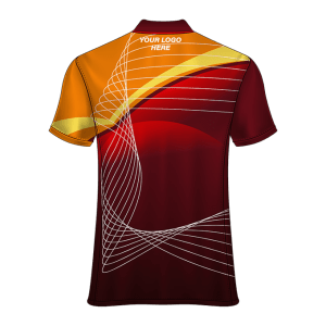 Polo Neck Short Sleeve Men Custom Sublimated Jerseys SBTJR1809931