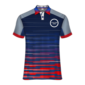 Polo Neck Short Sleeve Men Custom Sublimated Jerseys SBTJR1809939