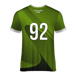 V- Neck Short Sleeve Men Custom Sublimated Jerseys SBTJR18099