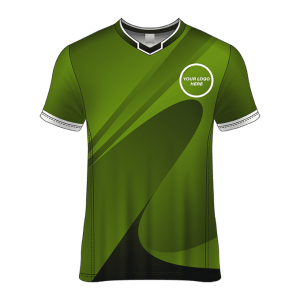 V- Neck Short Sleeve Men Custom Sublimated Jerseys SBTJR18099