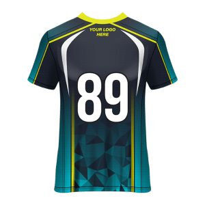 V- Neck Short Sleeve Men Custom Sublimated Jerseys SBTSI18218