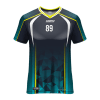 V- Neck Short Sleeve Men Custom Sublimated Jerseys SBTSI18218 - Thumbnail Image 3