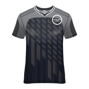 V- Neck Short Sleeve Men Custom Sublimated Jerseys SBTSI18226