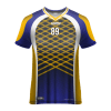 V- Neck Short Sleeve Men Custom Sublimated Jerseys SBTSI18228 - Thumbnail Image 3