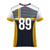 V- Neck Short Sleeve Men Custom Sublimated Jerseys SBTSI18229 - Thumbnail Image 2
