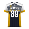 V- Neck Short Sleeve Men Custom Sublimated Jerseys SBTSI18229 - Thumbnail Image 4