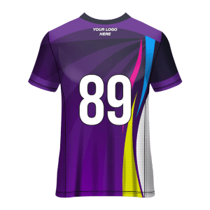 V- Neck Short Sleeve Men Custom Sublimated Jerseys SBTSI18230