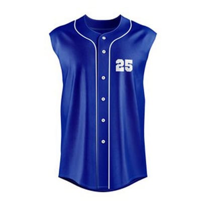 Full-Button Henley Neck Sleeveless