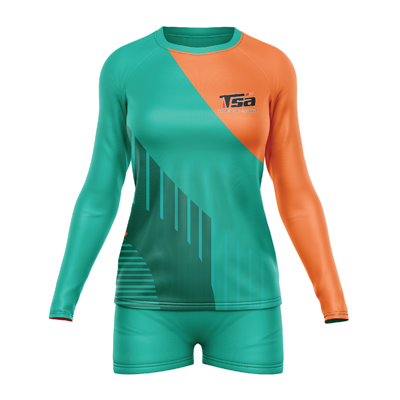 Women Crew Neck Volleyball Jersey