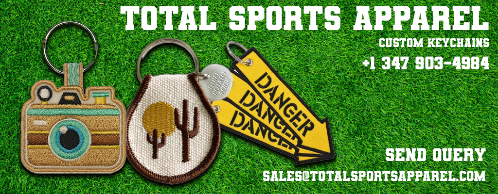 Custom Embroidered Keychains