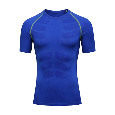 Men Short Seleeve Reglan Gym T-Shirt