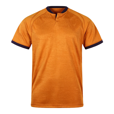 Men Rugby Notch Neck Jersey