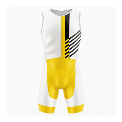 Men Front Zip Cycling Bib