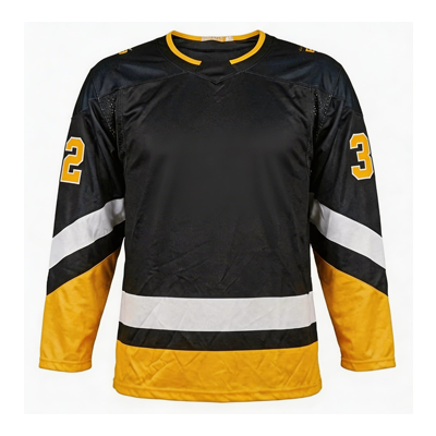 Men Crew Neck Inset Hockey Jersey