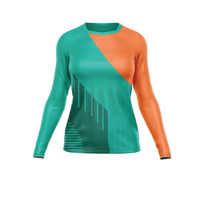 Women Crew Neck Volleyball Jersey